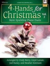 4-Hands for Christmas, Vol. 2 piano sheet music cover